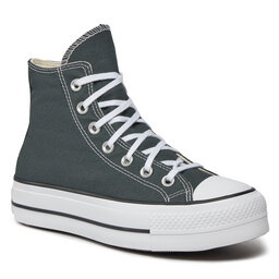 Converse Scarpe da ginnastica Converse Chuck Taylor All Star Lift A07927C Hunter Green/Black