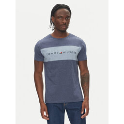 Tommy Hilfiger Tommy Hilfiger Majica UM0UM03418 Modra Regular Fit