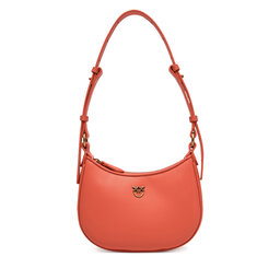 PINKO Handtasche PINKO Half Moon Baby PE 25 PLTT 103538 A0F1 Korallenfarben