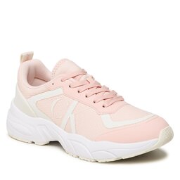 Calvin Klein Jeans Tenisice Calvin Klein Jeans Retro Tennis Over Mesh Wn YW0YW00946 Peach Blush/Creamy White 0JV
