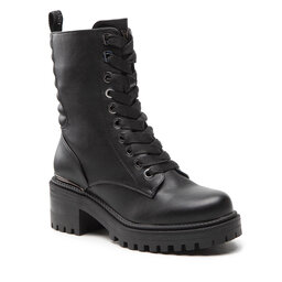 Wrangler Botki Wrangler Ballantyne Moto Hi WL22624A Black 062