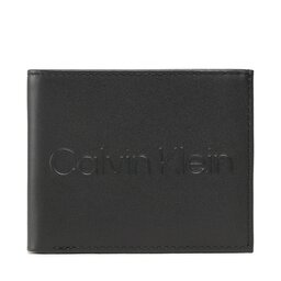 Calvin Klein Portefeuille homme grand format Calvin Klein Ck Set Bifold 5cc W/Coin K50K509972 BAX