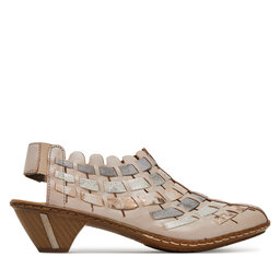 Rieker Halbschuhe Rieker 46778-64 Beige