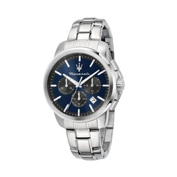 Maserati Uhr Maserati Successo Chronograph R8873621051 Silberfarben