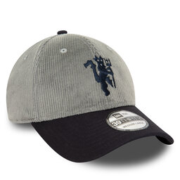 New Era Kšiltovka New Era Microcord 3930 Man U 60432036 Šedá