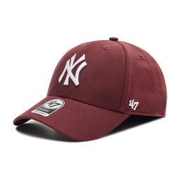 47 Brand Șapcă 47 Brand Mlb NY Yankeess Mvp B-MVPSP17WBP-KM Dark Maroon