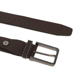 

Чоловічий ремінь Calvin Klein Adj Ck Depth Pal 35mm K50K510187 GE7, Коричневий