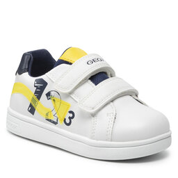 Geox Сникърси Geox B Djrock B. B B252CB 000BC C0552 S White/Fluo Yellow