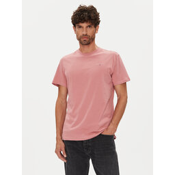 Tommy Jeans Tommy Jeans T-Shirt Linear Chest DM0DM21780 Rosa Slim Fit