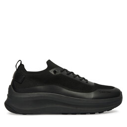 Calvin Klein Sneakers Calvin Klein Chunky Runner Lace Up Sock Knit YM0YM01457 Schwarz