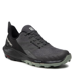 Salomon Παπούτσια πεζοπορίας Salomon Outpulse Gtx GORE-TEX 415878 26 V0 Magnet/Black/Wrought Iron