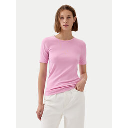 Gap Gap Marškinėliai 540635-10 Rožinė Slim Fit