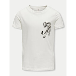 Kids ONLY Kids ONLY T-Shirt 15331159 Λευκό Regular Fit