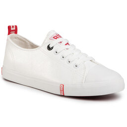 Big Star Shoes Tygskor Big Star Shoes GG274005 White