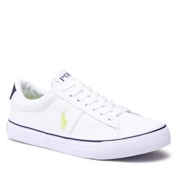 Polo Ralph Lauren Tenisice Polo Ralph Lauren Sayer RF104092 White Recycled Canvas/Navy/Citron w/ Citron PP
