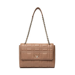 

Сумка Calvin Klein Re-Lock Quilt Shoulder Bag Lg K60K609884 Safari Canvas RBC, Коричневий