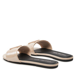 

Шльопанці Calvin Klein Jeans Flat Sandal Slide Mg Met YW0YW01348 Whisper Pink ABJ, Рожевий