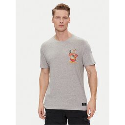 Brave Soul Brave Soul Camiseta MTS-149TAKEAWAY Gris Straight Fit