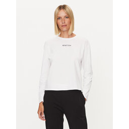 United Colors Of Benetton United Colors Of Benetton Pizsama felső 30963M04S Fehér Regular Fit
