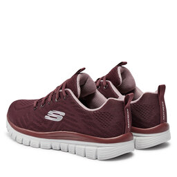 

Взуття Skechers Get Connected 12615/WINE Wine 1, Бордовий