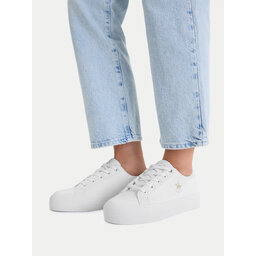 Beverly Hills Polo Club Sneakers aus Stoff Beverly Hills Polo Club CEOWB-BHPC040W Weiß