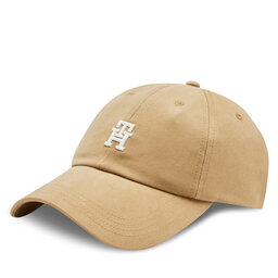 Tommy Hilfiger Czapka z daszkiem Tommy Hilfiger Utility Soft Cap AW0AW16363 Brązowy
