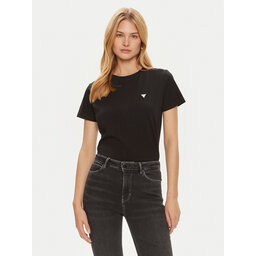 Guess Guess T-Shirt V4YI09 J1314 Μαύρο Regular Fit