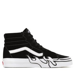 

Снікерcи Vans Sk8-Hi Flame VN0005UJBZW1 Suede Black/White, Чорний