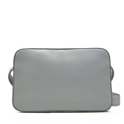 Calvin Klein Torebka Calvin Klein Embossed Logo Camera Bag K60K612555 Szary