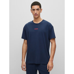 HUGO Hugo Póló Linked 50493057 Sötétkék Relaxed Fit