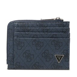 Guess Etui na karty kredytowe Guess Vezzola Smart Slg SMEVZL LEA75 Granatowy