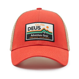 

Бейсболка Deus Ex Machina Polar Trucker DMF227338 Red Clay, Червоний