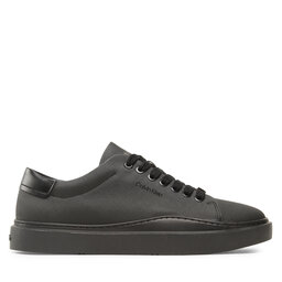 

Снікерcи Calvin Klein Low Top Lace Up Lth HM0HM01051 Triple Black 0GJ, Чорний