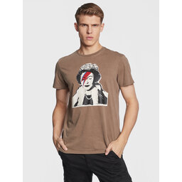 Guess Guess T-shirt Queen M3RI1U KBDL0 Smeđa Regular Fit