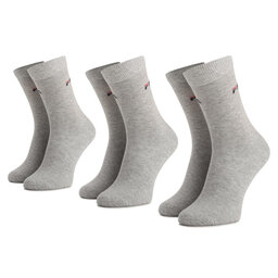 

Набір з 3 пар низьких шкарпеток unisex Fila F9630 Grey 400, Сірий