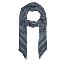 Tommy Hilfiger Scialle Tommy Hilfiger Monogram AW0AW17493 Blu scuro