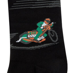 

Високі шкарпетки unisex Funny Socks Slag SM1/75 Чорний