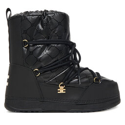Elisabetta Franchi Hótaposó Elisabetta Franchi Snow Boot F4A6-E0457-1860930 D Fekete