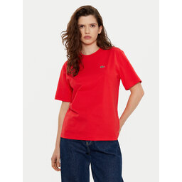 Lacoste Lacoste Camiseta TF7215 Rojo Regular Fit