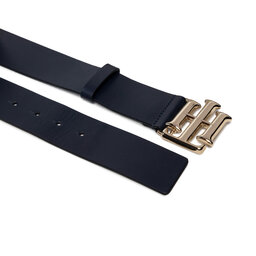 

Жіночий ремінь Tommy Hilfiger Th Logo 4.5 AW0AW10869 DW5, Cиній