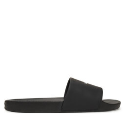 Calvin Klein Nazouváky Calvin Klein Pool Slide W/ Ck Square HM0HM01754 Černá
