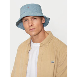 Tommy Hilfiger Klobouk Tommy Hilfiger AU0AU01965 Modrá