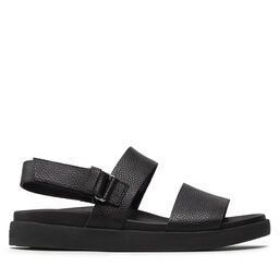 

Босоніжки Calvin Klein Back Strap Sandal Lth HM0HM00468 Ck Black BEH, Чорний