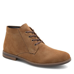 Lanetti Schnürschuhe Lanetti MYL8489-1 Braun