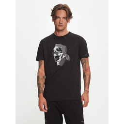 KARL LAGERFELD KARL LAGERFELD Póló 755060 544242 Fekete Regular Fit