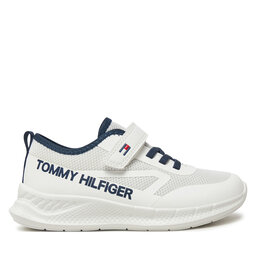 Tommy Hilfiger Sneakers Tommy Hilfiger Low Cut Lace-Up/Velcro Sneaker T1B9-33868-1756 S Bianco