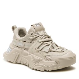 Steve Madden Sneakers Steve Madden Kingdom Sneaker SM11002519 SM11002519-022 Greige
