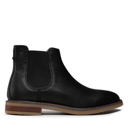 

Челсі Clarks Jaxen Chelsea 261627297 Black Leather, Чорний