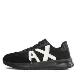 

Снікерcи Armani Exchange XUX071 XV527 M217 Black/Black/Off Whit, Чорний