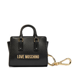 LOVE MOSCHINO Etui pentru chei LOVE MOSCHINO JC5411PP0NKZ0000 Negru